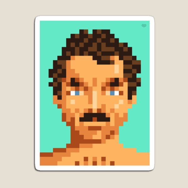 His mustache Magnet