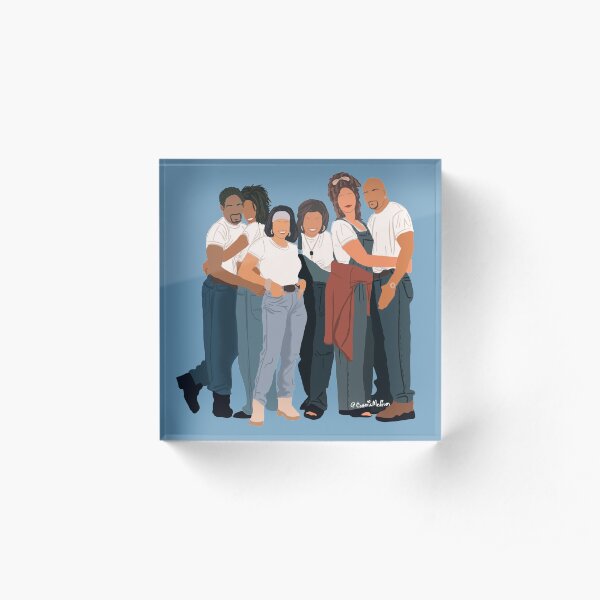 Living Single Acrylic Block