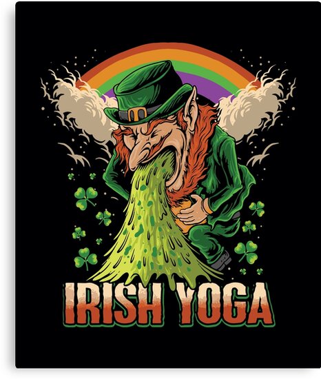 irish yoga hat