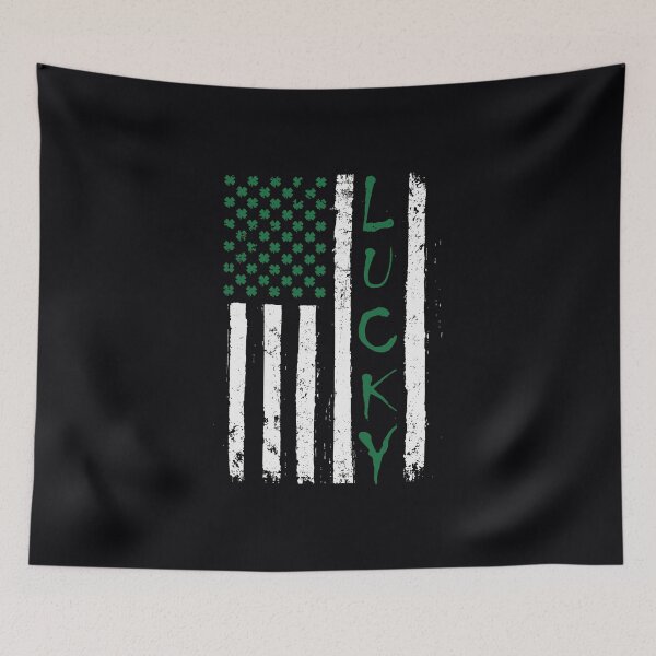 Item preview, Irish American Flag Lucky Shamrock St Patricks Day designed and sold by IceNiceIce.