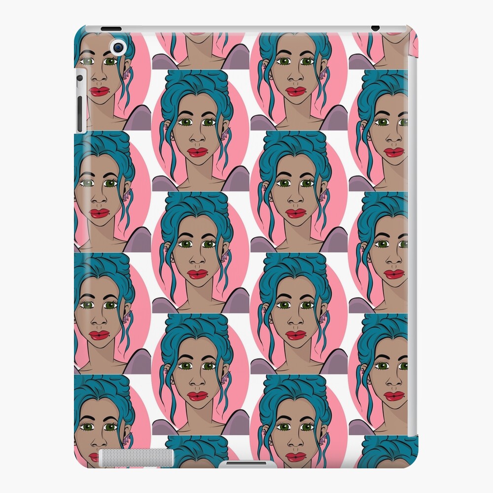 "Cartoonish Illustration Of Cardi B" IPad Case & Skin By TooIllToChill ...