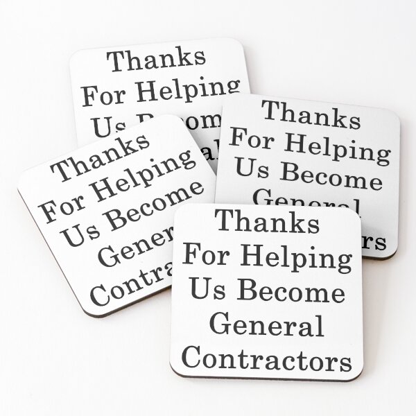 Item preview, Thanks For Helping Us Become General Contractors designed and sold by supernova23.