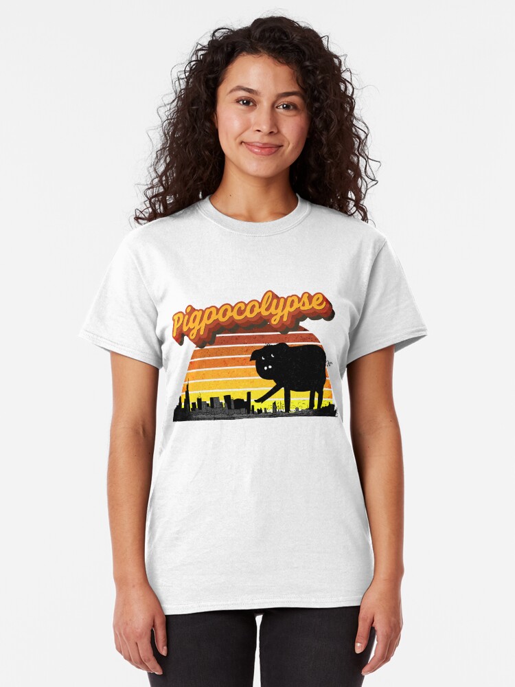 Alternate view of Pigpocolypse Classic T-Shirt