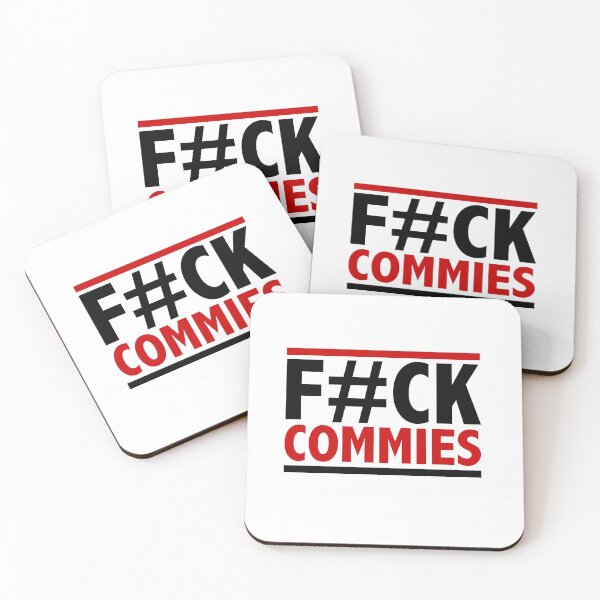 Item preview, F#CK COMMIES designed and sold by FREEDOM + LIBERTY.