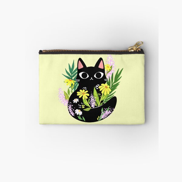Item preview, Floral composition cat! designed and sold by Meiwakunaa.