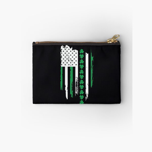 Item preview, Irish American Flag Shamrock Patricks Day designed and sold by IceNiceIce.