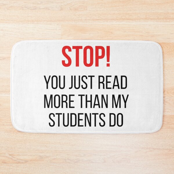 Item preview, Funny English Teacher Reading Design designed and sold by jackknite.