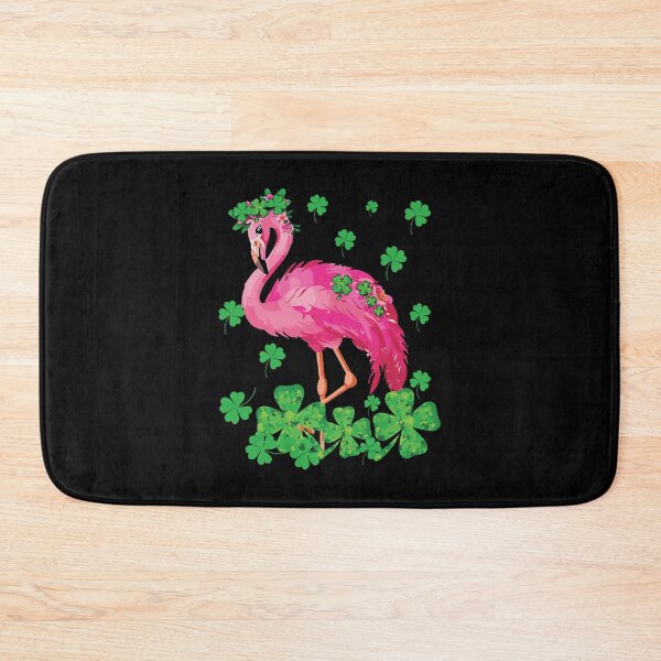 Item preview, Flamingo St Patrick Day Pink Bird designed and sold by WanitaDesign.