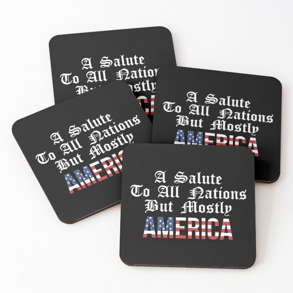 Item preview, A Salute to All Nations But Mostly AMERICA! designed and sold by FandomTrading.