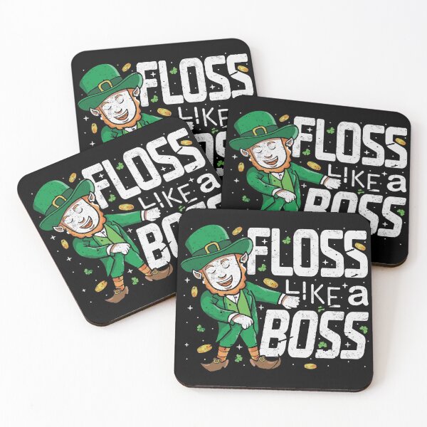 Item preview, Floss Like A Boss Leprechaun St Patricks Day Irish designed and sold by WanitaDesign.