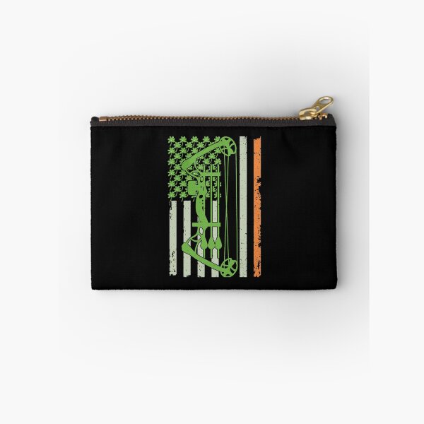 Item preview, Irish Archery Bow Hunting American Flag St Patricks Day designed and sold by IceNiceIce.