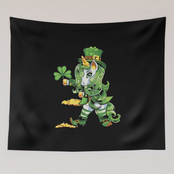 Item preview, Flossing Unicorn Leprechaun St Patricks Day Shamrock designed and sold by WanitaDesign.