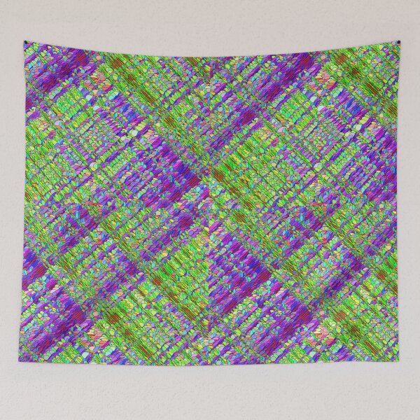 Item preview,  Amethyst violet style plaid diffusion confetti original creation Well-Being designed and sold by Ralek.
