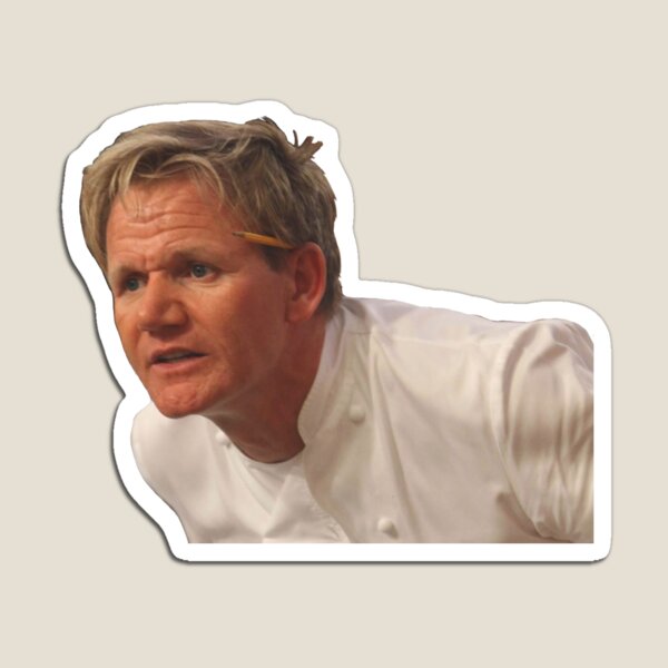 Vista previa del artículo con la obra «Meme de Gordon Ramsay enojado», diseñado y vendido por tomfewings.