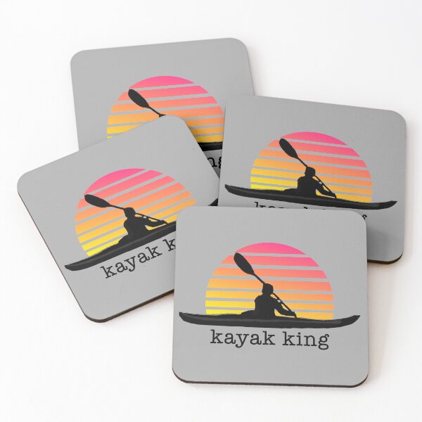 Item preview, KAYAK KING Ombre Sunset I Love Kayaking designed and sold by Destinations Souvenirs.