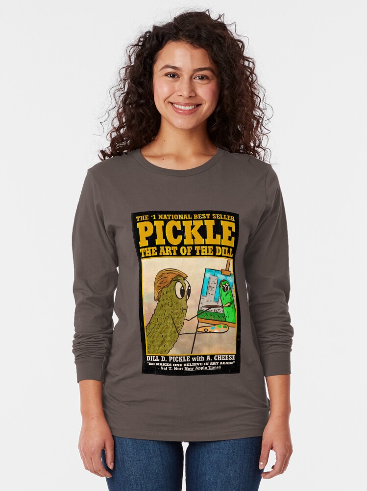 Alternate view of The Art of The Dill Long Sleeve T-Shirt