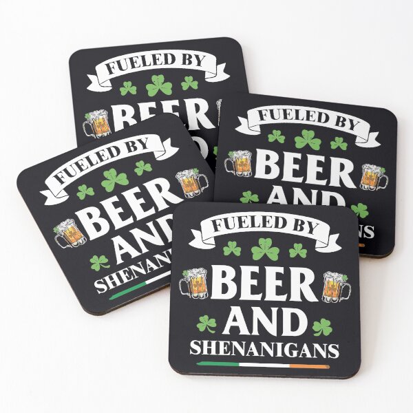 Item preview, Fueled Beer Shenanigans Shamrock For Beer designed and sold by WanitaDesign.