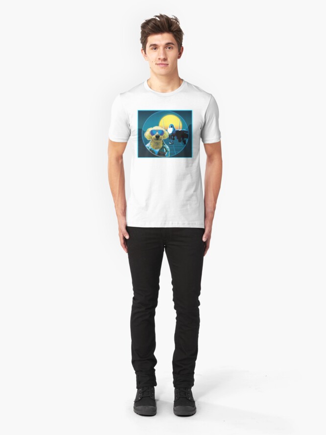 Alternate view of Lt. Bark Mitchell Slim Fit T-Shirt