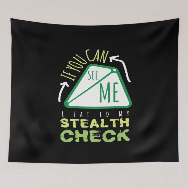 Item preview, I Failed My Stealth Check Roleplaying Pen & Paper designed and sold by MooonTees.
