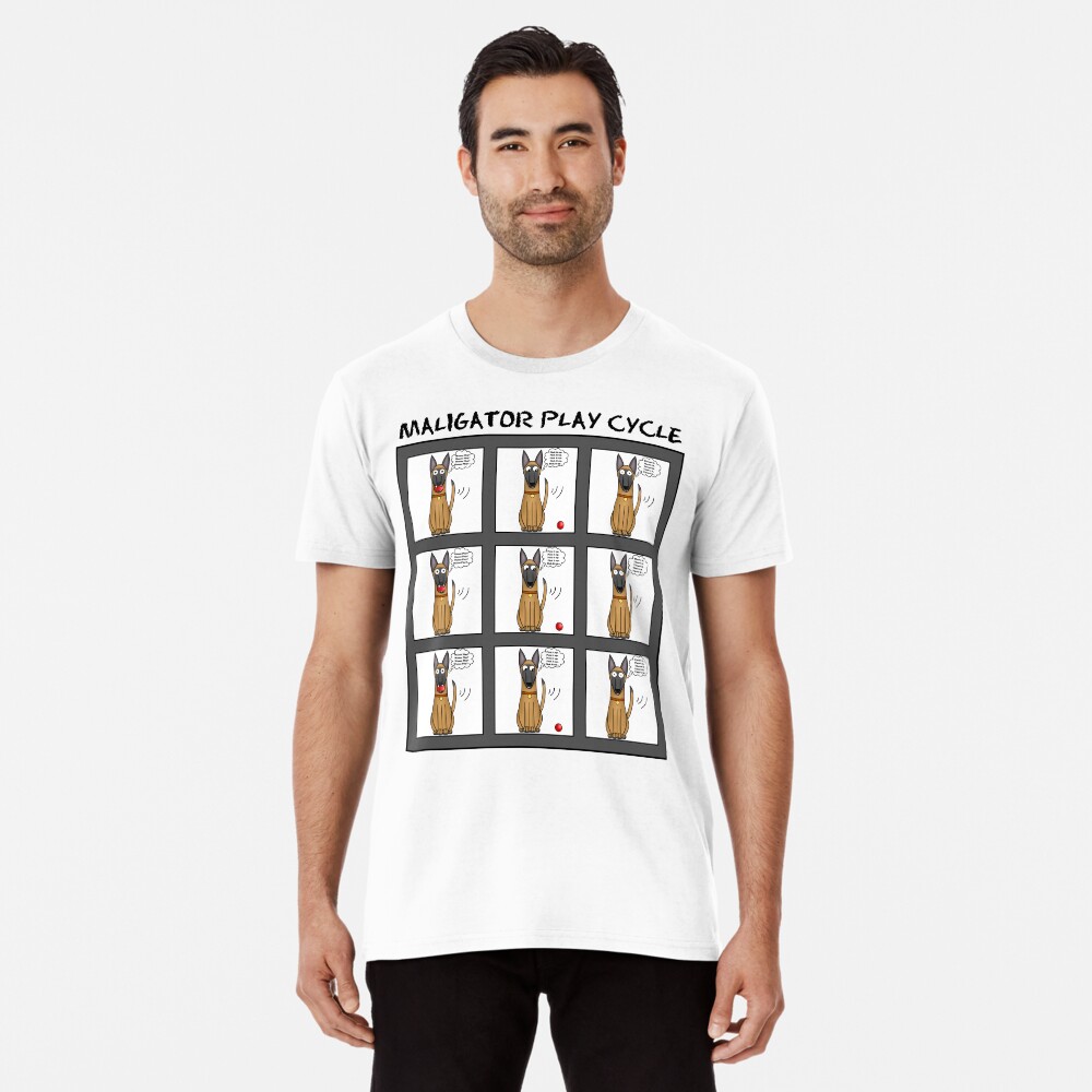 Maligator Play Cycle Premium T-Shirt