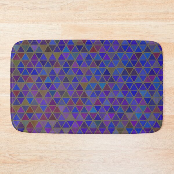 Item preview, Multi-color Triangle Geometric Pattern  designed and sold by thesnowwhyte.