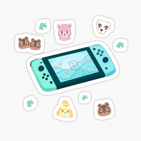 Animal Crossing Switch Sticker