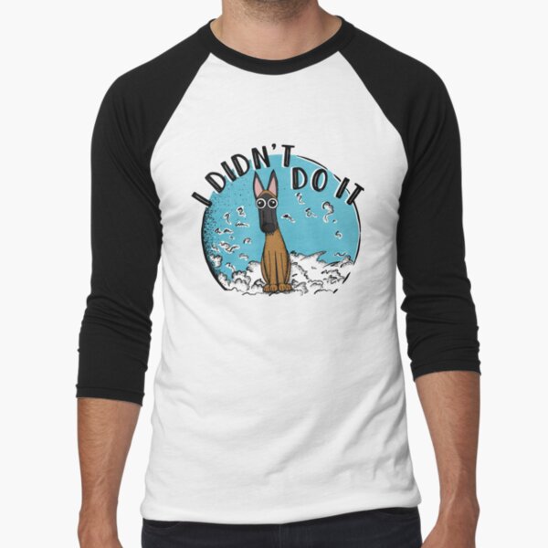 I Didn't Do It! Baseball ¾ Sleeve T-Shirt