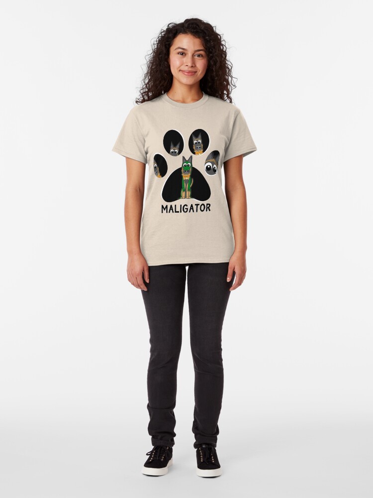 Alternate view of The Pawfect Maligator Classic T-Shirt