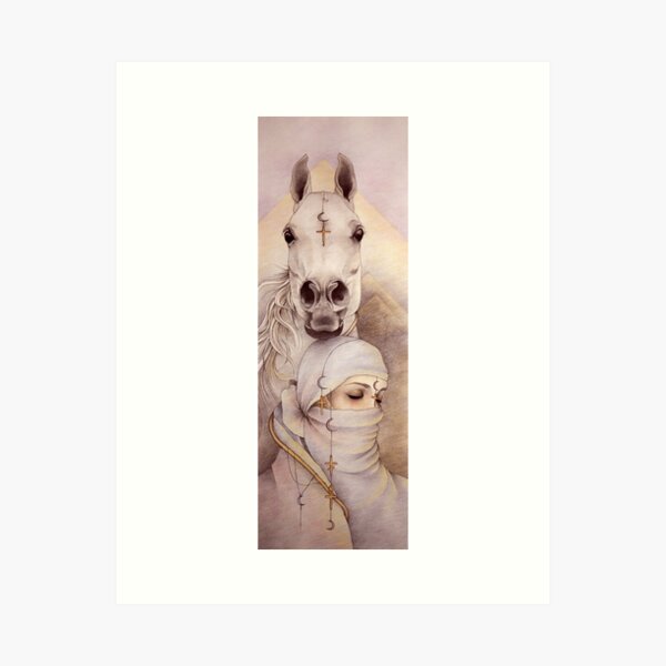 Desert Angels Art Print