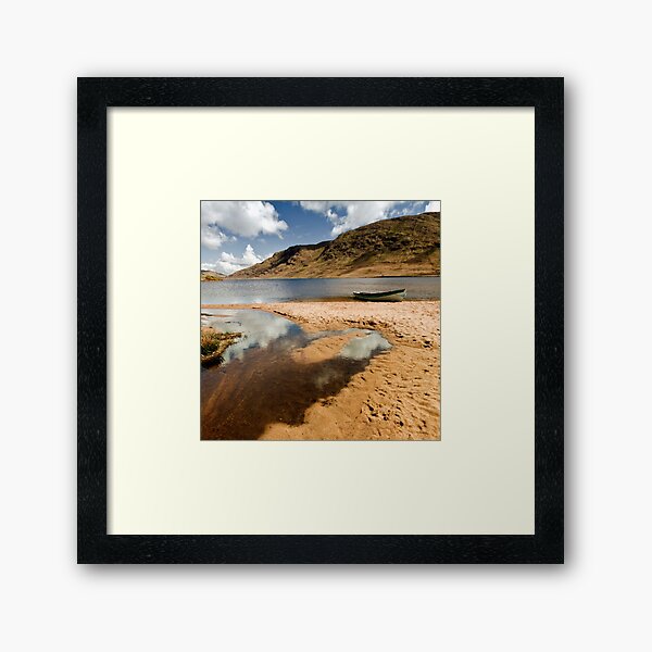 Lough Nafooey Co. Mayo/Galway Ireland. Framed Art Print