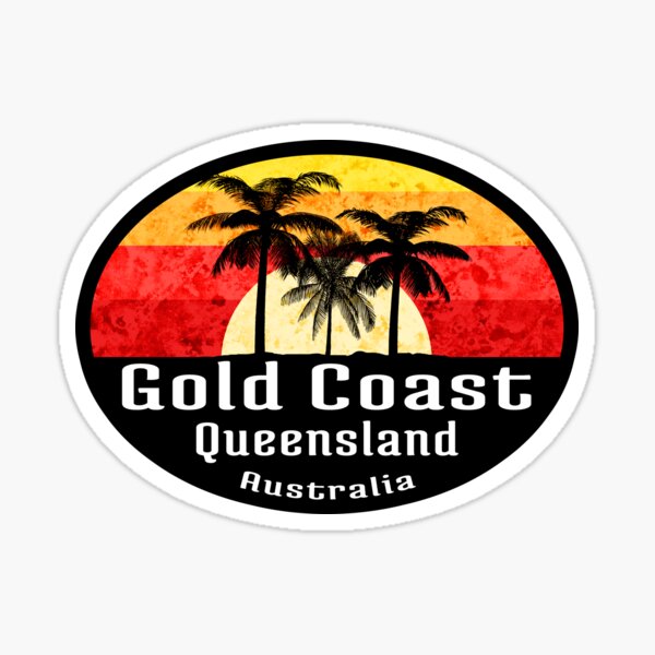 Item preview, Gold Coast Queensland Australia Surfing Surf  designed and sold by DESTINATIONS DECAL.