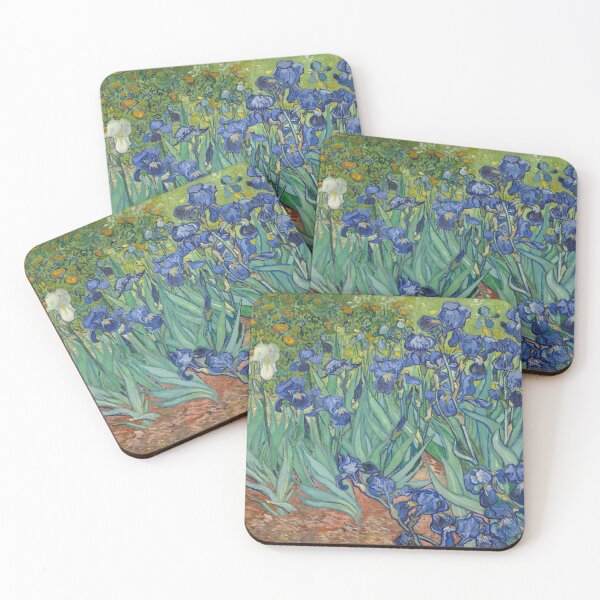 Item preview, Irises by Vincent van Gogh designed and sold by vintagerepros.