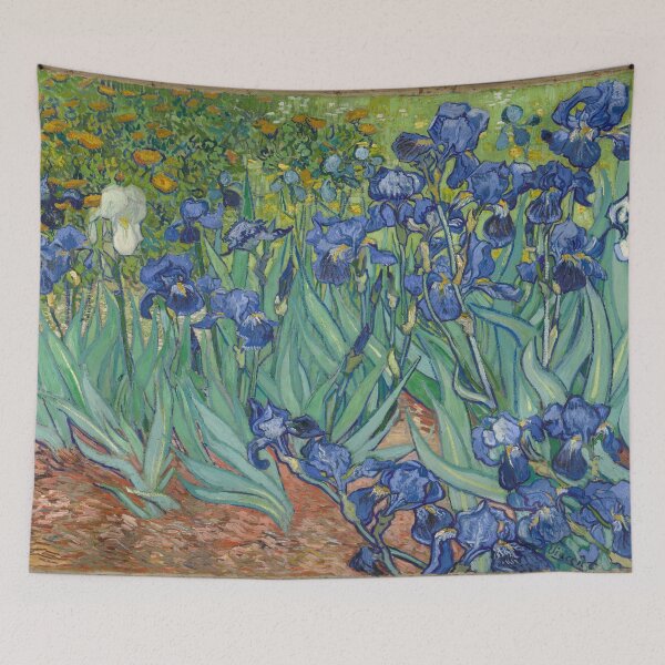 Item preview, Irises by Vincent van Gogh designed and sold by vintagerepros.