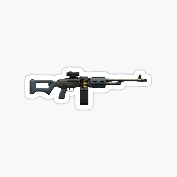 M249 SAW Assualt Machinegun Decal Vinyl Wall Sticker Army War