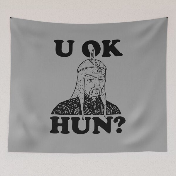 Item preview, U OK HUN? designed and sold by Yipptee Shirts.