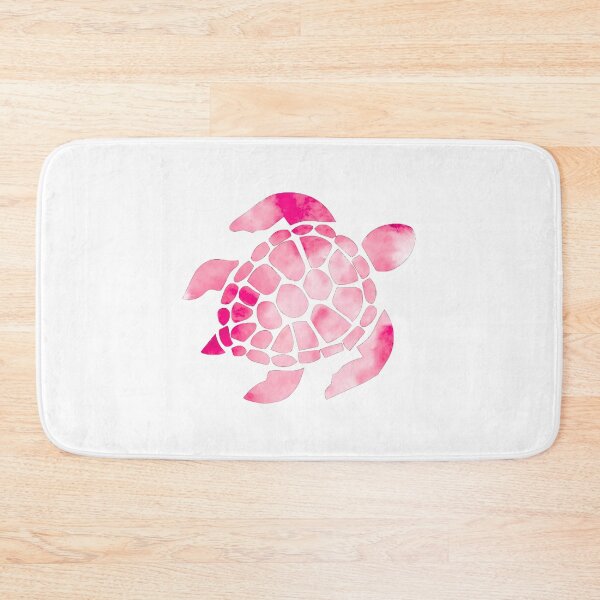 Item preview, Pink Watercolor Turtle Outline designed and sold by creationsbykels.