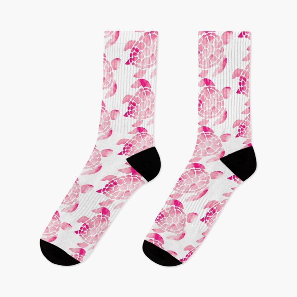 Item preview, Pink Watercolor Turtle Outline designed and sold by creationsbykels.