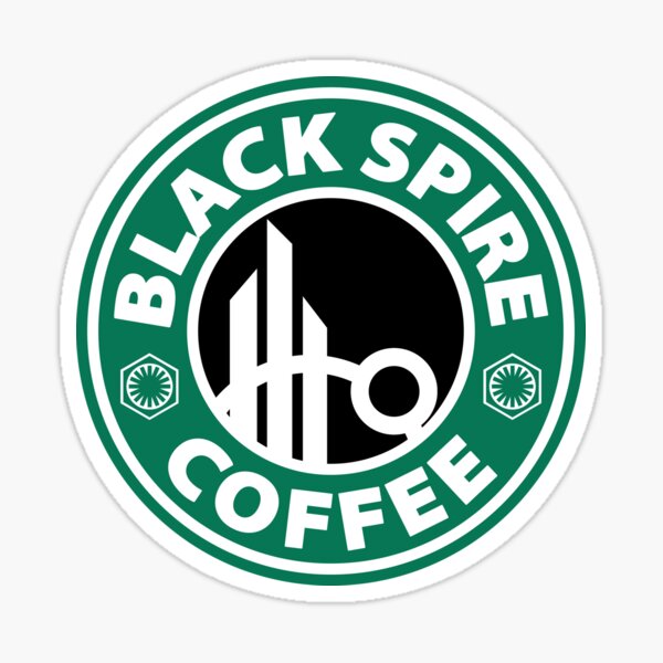 STAR WARS COFFEE STICKER, MEDIUM SIZE, STARBUCKS, DARTH VADER, DECAL,  BINTANG.