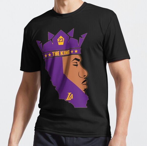 King James Solid Fan Design Lebron James Lakers Shirt, hoodie