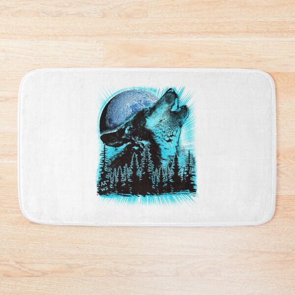 Item preview, Wolf,Moon,Printed,Graphic Tshirt,Animals,Pets designed and sold by Fiesta1000.