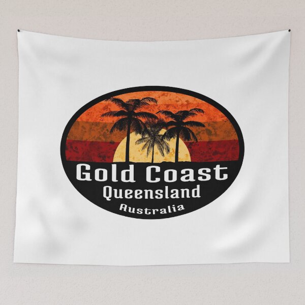 Item preview, Gold Coast Queensland Australia Surfing Surf  designed and sold by DESTINATIONS DECAL.