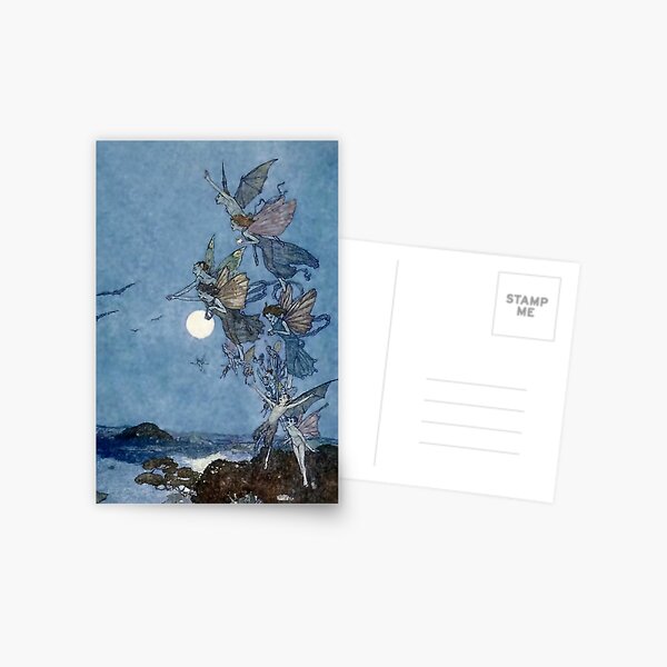 Item preview, “Fairies and Elves” by Edmund Dulac designed and sold by PatricianneK.