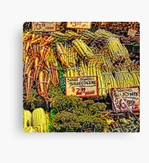 Vegetables Canvas Print