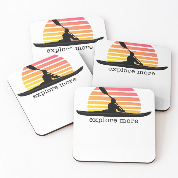 Item preview, I love Kayaking - EXPLORE MORE - Kayak Sun designed and sold by Destinations Souvenirs.