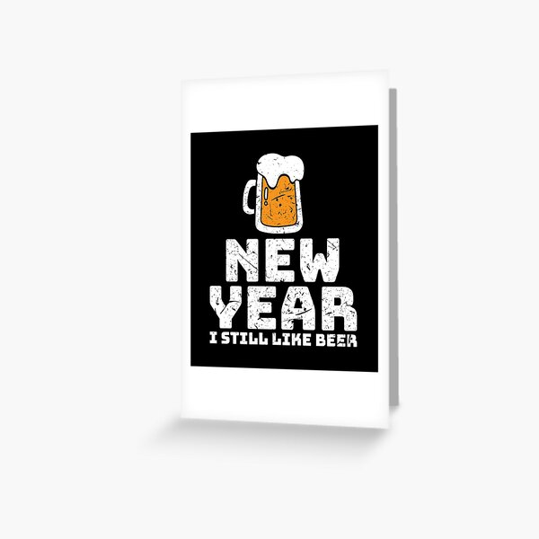 Item preview, Happy New Year Still Like Beer Fireworks 2020 Gift designed and sold by haselshirt.