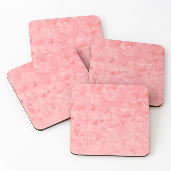 Item preview, Blush Pink Polygonal Pattern designed and sold by thesnowwhyte.