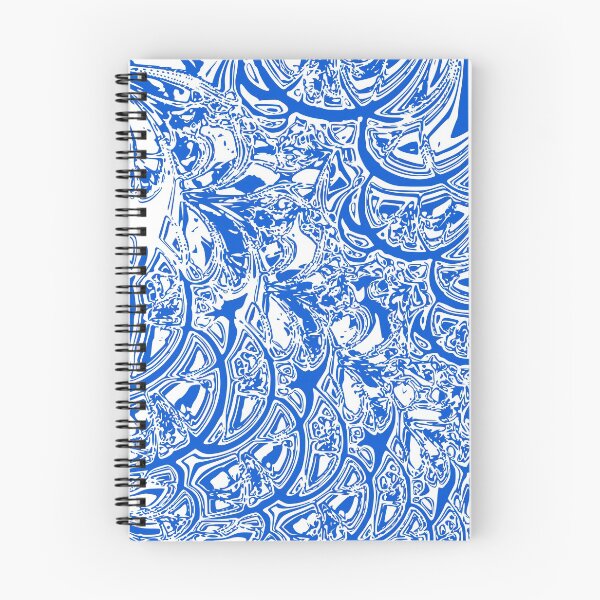 Item preview, Blue and White Fractal Art designed and sold by Favorableresult.