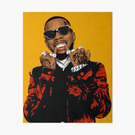 Tory Lanez Art Board Print