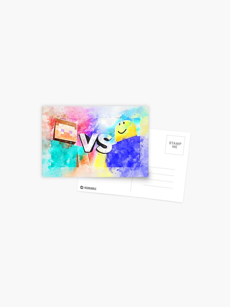 Roblox Single Stage Vs Postcard By Best5trading Redbubble - roblox stage roblox