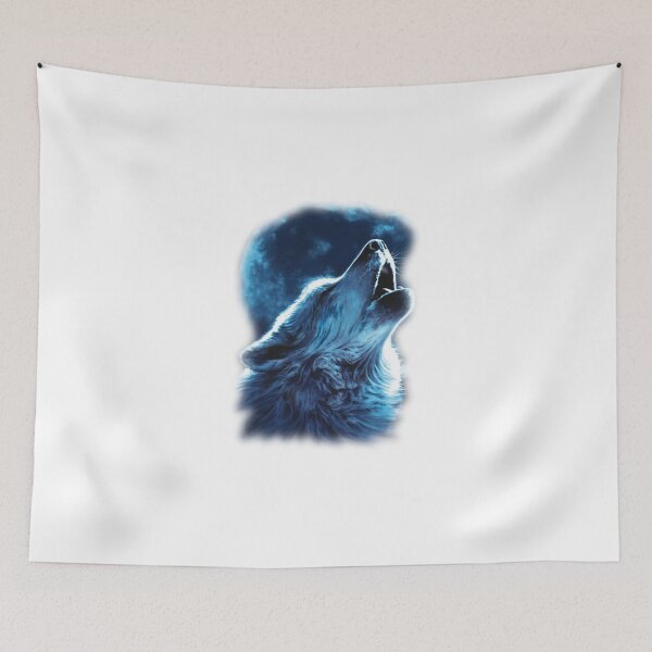 Item preview, Printed,Graphic,Art,Wolf,Moon,Mens,Womens,Tshirt designed and sold by Fiesta1000.
